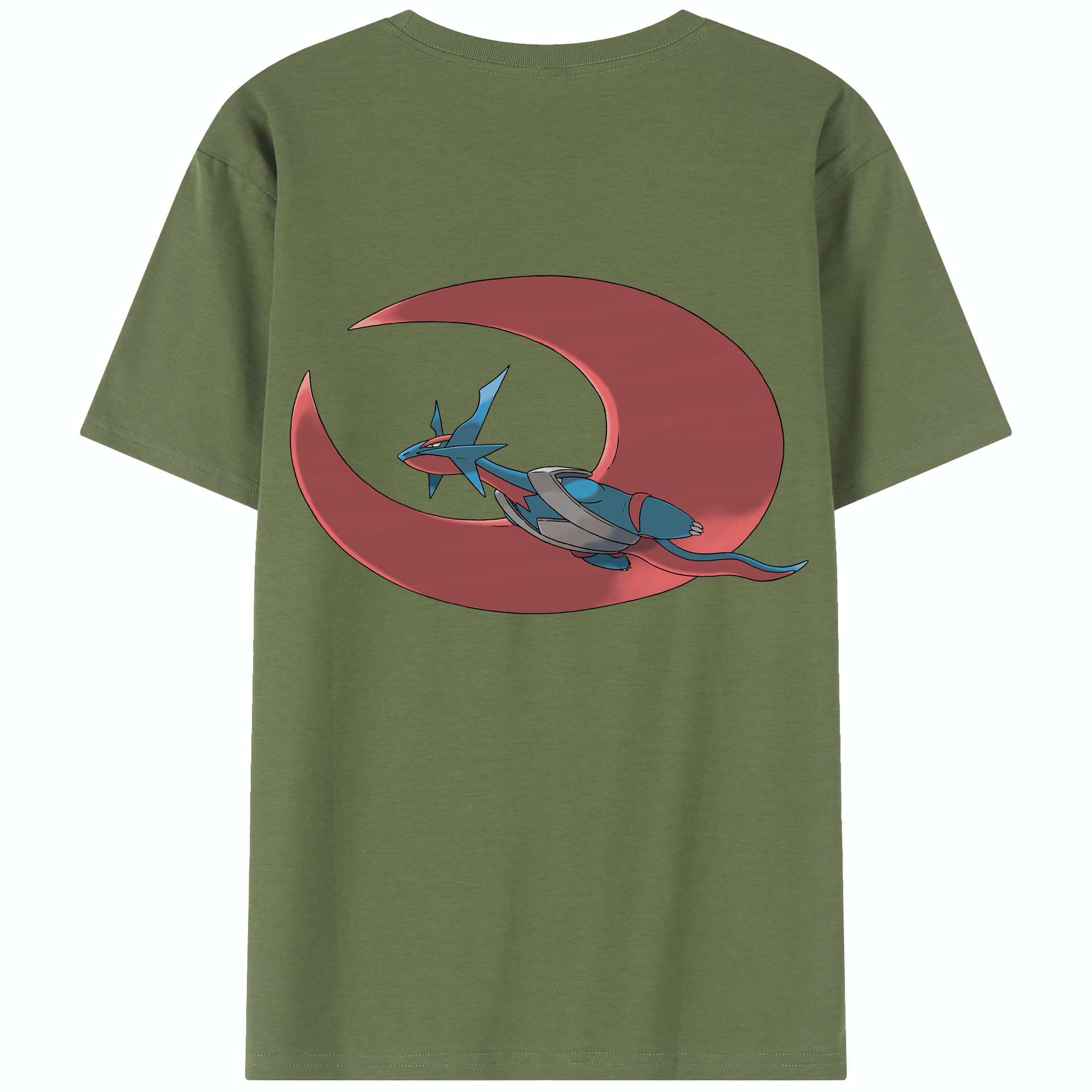 （画像用） ポケットモンスター Pokémon 綿100％半袖Tシャツ（背面プリント）